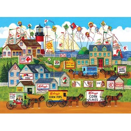 Kellogg's 1000 Piece Puzzle - Town by The Sea