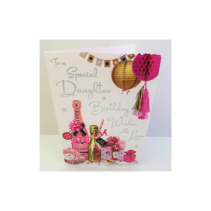 Jonny Javelin Special Daughter Birthday Wishes With Love Card -