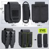 LIVANS Handcuff Holder, Molle Handcuff Pouch for Duty Belt, Police