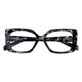 Eyekepper Reading Glasses for Women Reading - Ladies Readers - Grey Tortoise +3.50