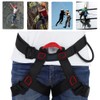 Half Body Safety Belt for Rock Climbing Mountaineering Rappelling Aerial