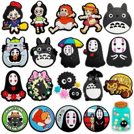 PQKL-party Schuhanstecker Schuh Charms 20pcs Anime anstecker kinder Schuhanstecker Charms für Shoe zubehör Schuh Charm für Kinder und Erwachsene DIY zubehör