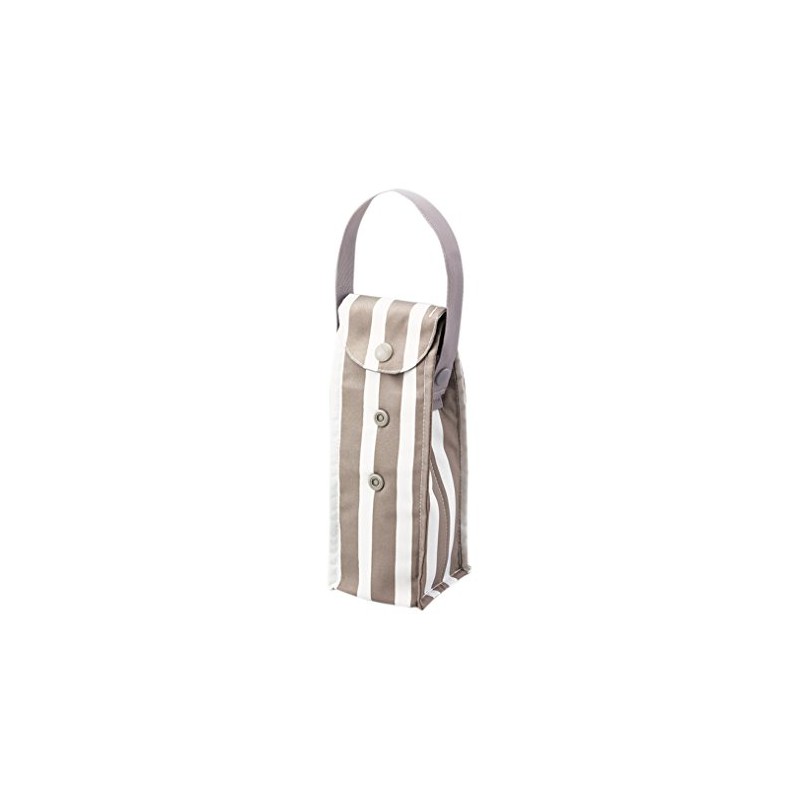 Combi Bottle Pouch, Striped Gray