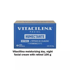 Retinol Vitacillina moisturizing day, night facial cream with retinol 100 g