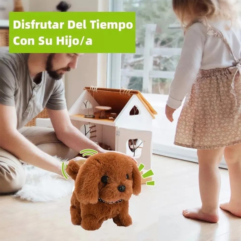 Perro Robots De Juguete Labrador Peluche,ladra Y Camin