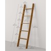 VASAGLE Blanket Ladder Decorative Farmhouse for The Living Room, 5-Tier