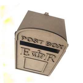 jojofuny DIY Wooden Wedding Greeting Box Knot Wedding Case Lock Wedding Guest Book Alternative