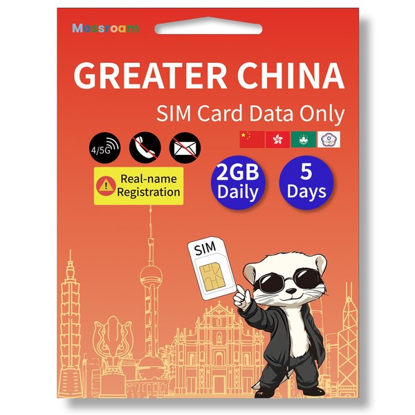 Greater China SIM Card – Prepaid Data Plans for China,