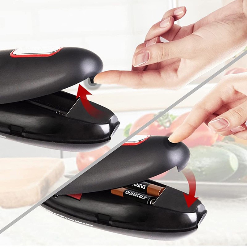 Electric Can Opener, Automatic Can Opener, No Sharp Edges, Can