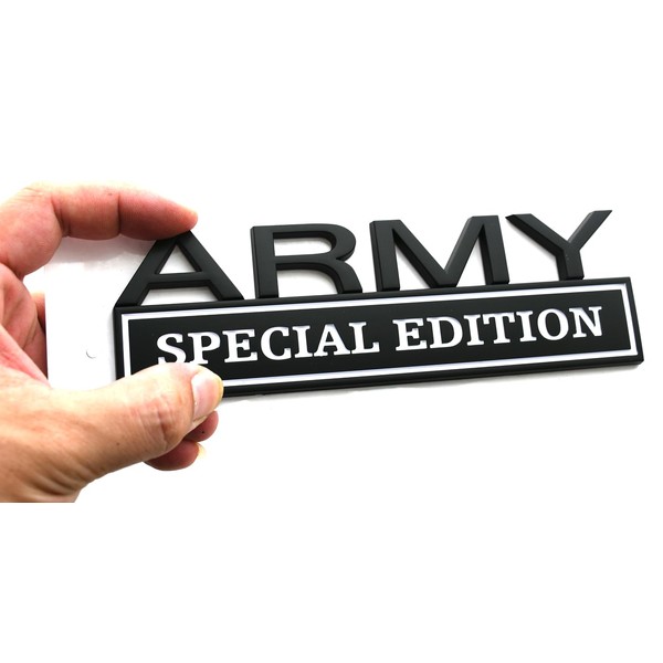 1pack Big Army Special Edition Emblems, Army Car Emblem 3D