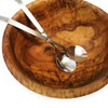 Kerafactum Salad Cutlery Salad Servers Brushed Stainless Steel Salad Spoon