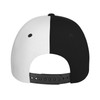 Black and White Baseball Hat Caps Sun Protection Hat Outdoor