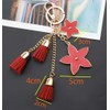F.ZH Key Holder, Star Pattern, Bag Charm, Bag, Star Accessory,
