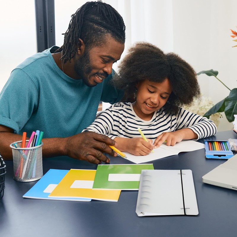 PATIKIL B5 Binder Cover, 2 Pcs PP 9 Ring Loose