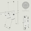 Home-Complete Clothes Drying Rack - 2-Level Laundry Drying Rack with