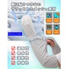 RSSR Women's Arm Cover, Adjuster, Long Size, Fingertip Cover, Back