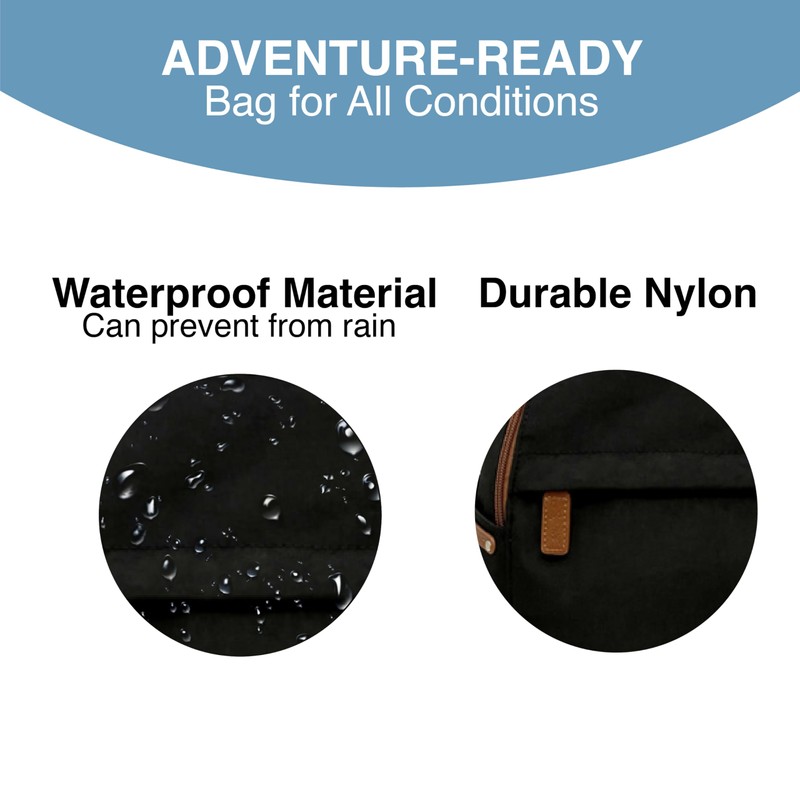 Spirit - Nylon Waterproof Backpack - Lightweight Rucksack with Multiple