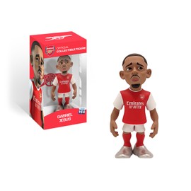 MINIX Bandai Arsenal Gabriel Jesus Model, Collectable Gabriel Jesus Figure In Arsenal Shirt, Bandai Football Toys Range, Collect Your Favourite Football Figures And Teams