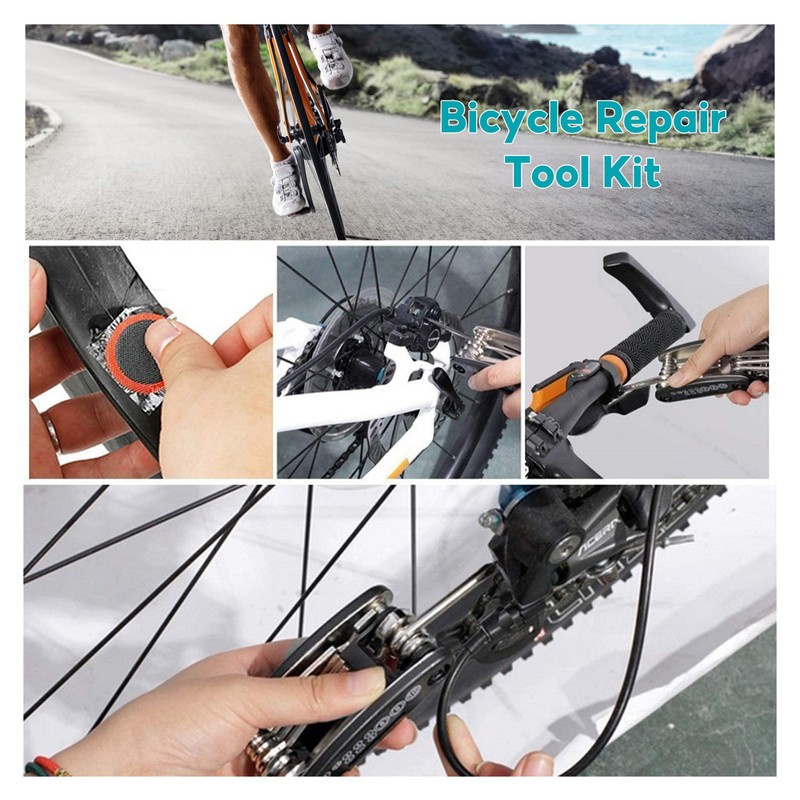 16 in 1 Multifunction Bike Tool Kit - Puncture Repair
