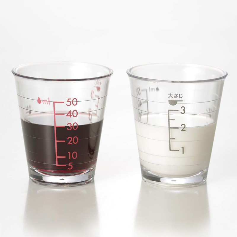 Wahei Freiz GC-264 Cookware Seasoning Cup, Measuring Cup, Set of