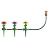 Melnor 65194AMZ Daisy Adjustable Spike Kit Sprinkler Bundle, Green