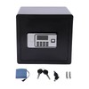 Safe, Cabinet Safe Box with Digital Keypad and Key Lock,