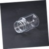 STOBAZA Decorative Plastic Bottles 50ml Travel Bottles Set Sample Jars