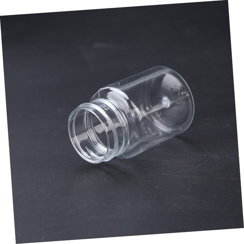 STOBAZA Decorative Plastic Bottles 50ml Travel Bottles Set Sample Jars