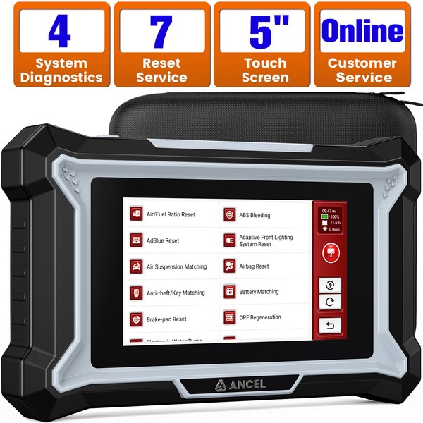 ANCEL DS100 OBD2 Code Scanner Diagnostic Tool Check ABS SRS