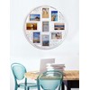 MKUN 4x6 Wall Collage Picture Frames - Round Circular Wall