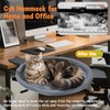 Loebelle Cat Desk Bed, Supports Up to 44 lbs, Adjustable