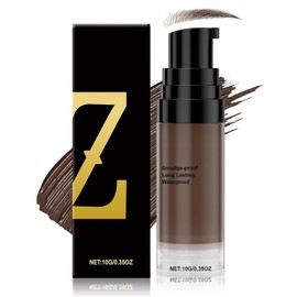Erinde Matte Gel para Cejas, Tinte Para Cejas de Larga Duración y Resistente al Agua, Acabado Natural Sin Grumos, Prueba de Manchas y Transferencias, Tono Marrón Neutro para Cejas Definidas, #01