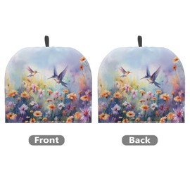 ZOUTAIRONG Hummingbird Teapot Cozy for Teapot Designed for Women Extra Thick Wadding Tea Pot Cover Teapot Insulation Cover Dust Proof for Women Gift Pink Tea Cup Warmer Cover