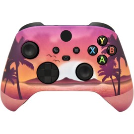 Wireless Custom Controller Compatible with PC, Windows 10+, Series X/S & One (Series X/S Tropical Paradise)