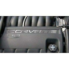 Eurosport Daytona- Compatible with 2005-2013, C6 Fuel Rail Letters with LS3 (Pair) - Ultra-Chrome