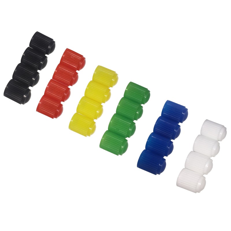 GODESON Plastic Valve Stem Cap for Car, Motorbike, Trucks and