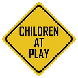 3 Road Sign Wall Decals Set