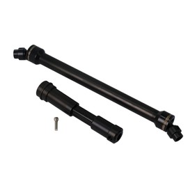 Aluminum Alloy Rear Center Drive Shaft Upgrade Parts for 1/7 UDR RC Car,Replace#8555,Black