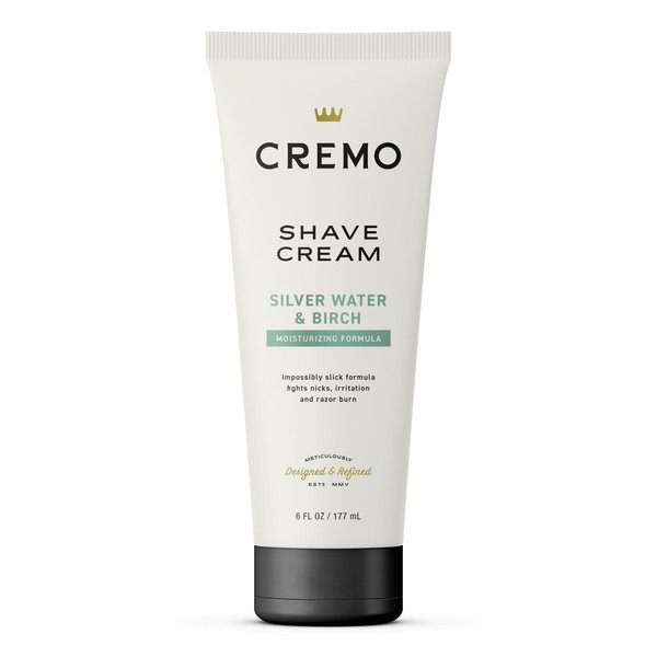 Cremo Cremo Silver Water & Birch Shave Cream, Astonishingly Superior