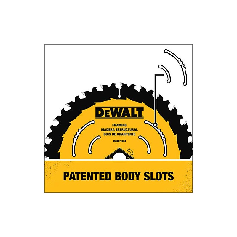 DEWALT Circular Saw Blade, 7 1/4 Inch, 60 Tooth, Wood