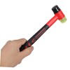 Operitacx Double Faced Ergonomic Rubber Hammer Soft Head Mallet for