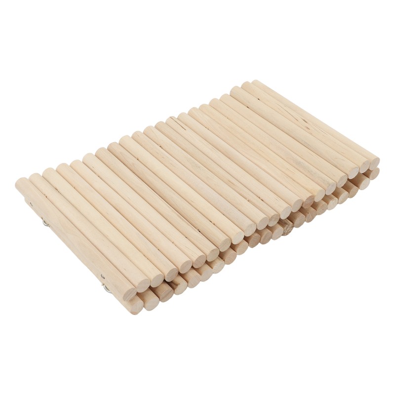 Pet Hideout Bridge Wooden Safe Bendable Small Pet Climbing Tunnel