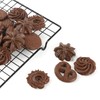 Luckforest Fake Cookies, 18 Pcs 6 Styles Artificial Chocolate Biscuits
