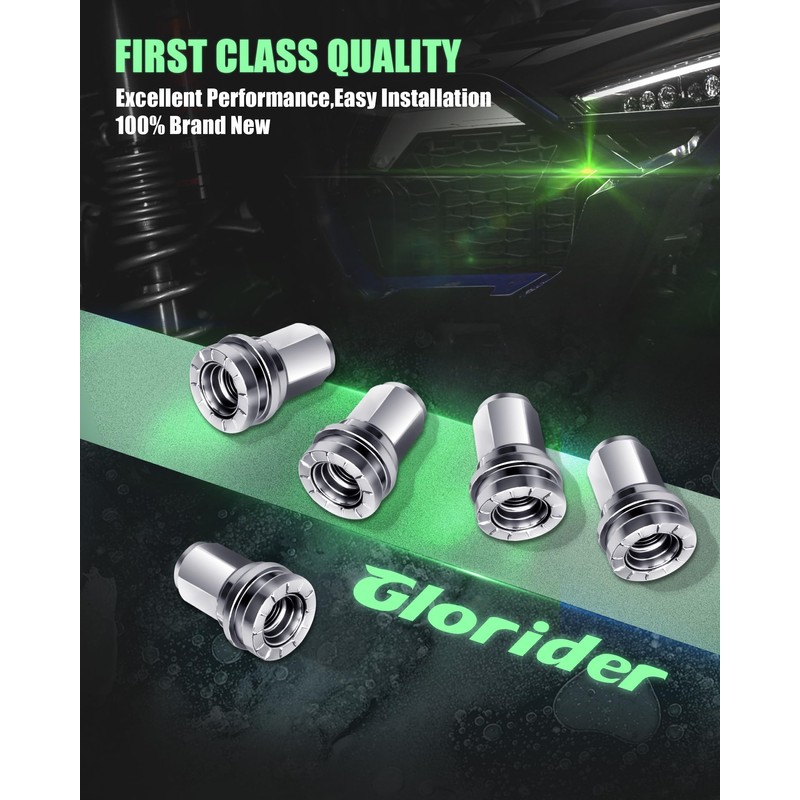 32Pcs Ford F250 F350 Lug Nuts Replacement - M14x1.5 21mm