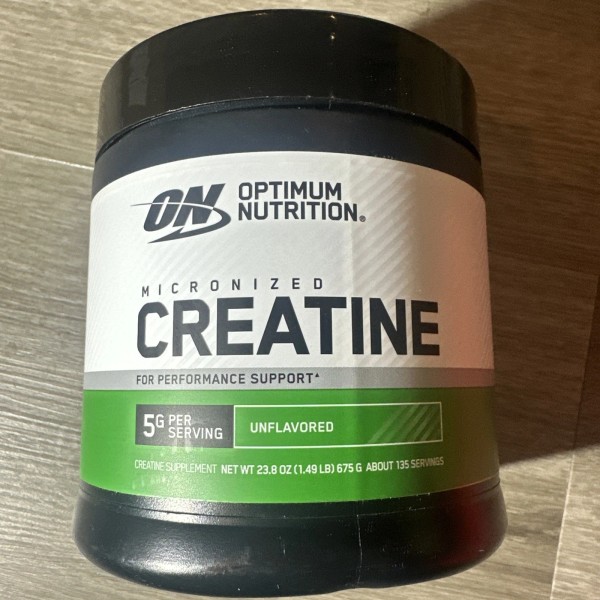 Optimum Nutrition, Micronized Creatine Powder, Unflavored, 1.49 lbs. Ex 10/26