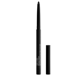Wet n Wild, Megalast Retractable Eyeliner, Gel Eyeliner with Intense Finish and Long-lasting Effect for 16 Hours, Makeup for Eyes, Pigmented and Stain-proof Formula, Black
