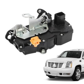 Door Lock Actuator Front Left Driver Side Compatible with 2007-2009 Chevy Silverado, 2007-2014 Escalade, Avalanche Suburban Silverado Tahoe GMC Sierra Yukon OEM# 931-303 25876382 25876385