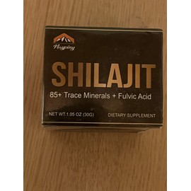 Trace Minerals Research Shilajit Supplement 85+ Trace Minerals + Fulvic Acid New Exp 7/7/27
