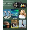 4K Video Camera Camcorder 64MP Vlogging Camera for YouTube 3.0"