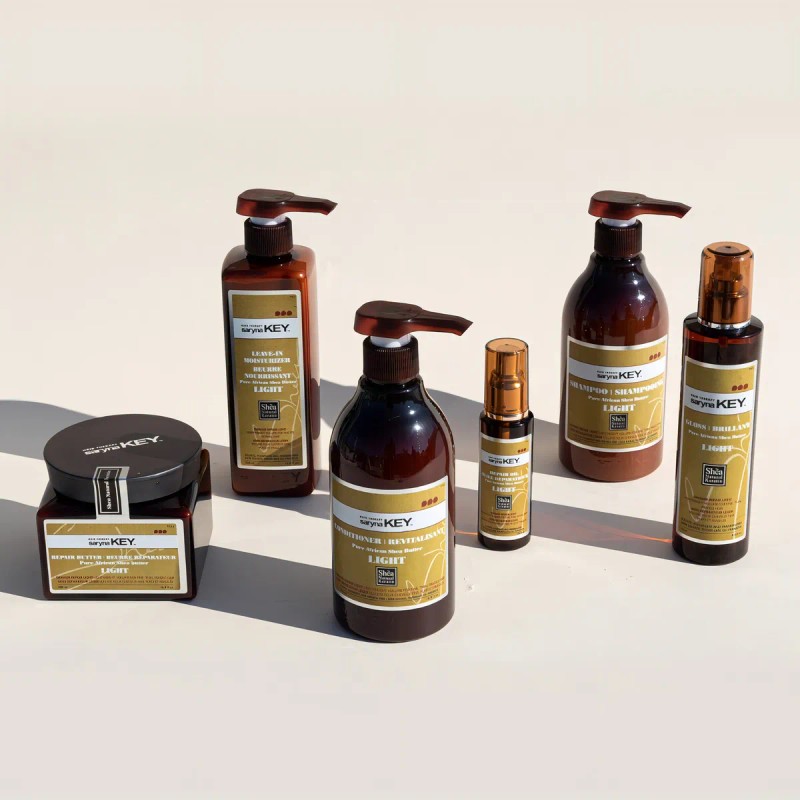 Shampoo Reparador Para Cabello Dañado Light Saryna Key 500ml